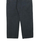 DICKIES Mens Black Regular Fit Straight Denim Jeans W36 L28 Workwear Durable