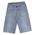 CREATOR Mens Denim Blue Cotton Shorts M W34 Casual Pocketed