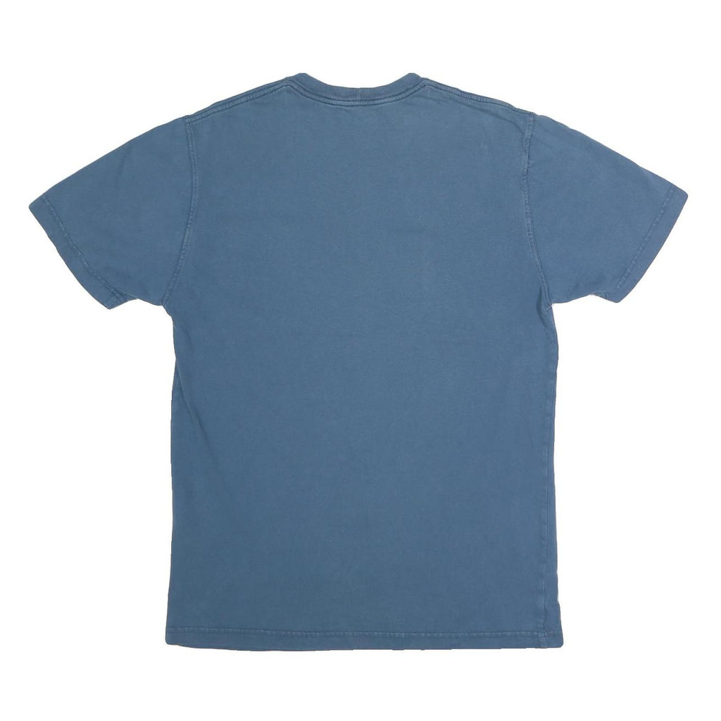 CARHARTT Mens Blue Pocket T-Shirt S Short Sleeve Crew Neck Casual Cotton Tee