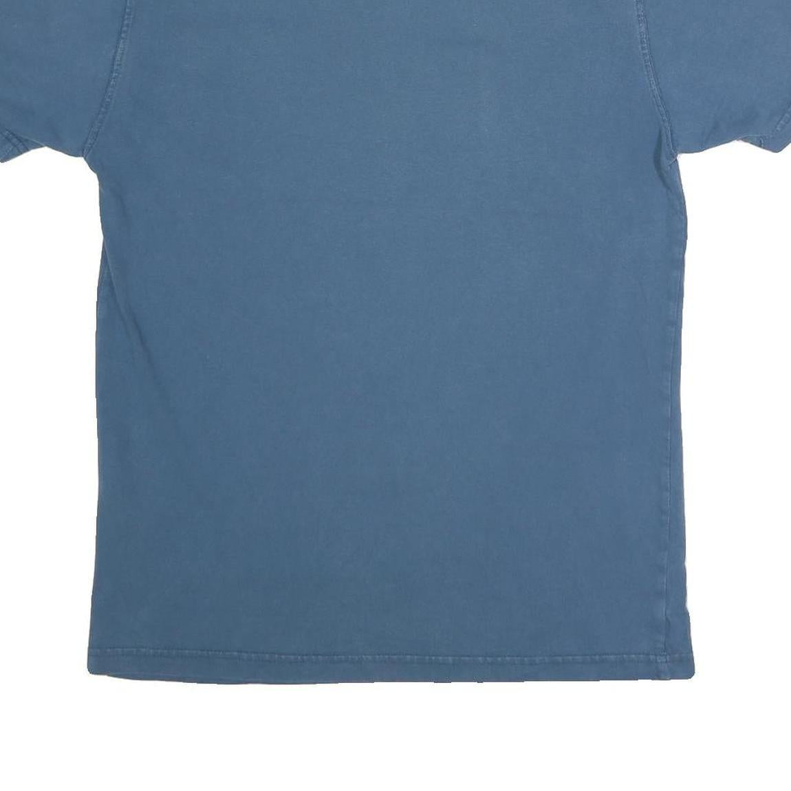 CARHARTT Mens Blue Pocket T-Shirt S Short Sleeve Crew Neck Casual Cotton Tee