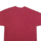 HANES Mens Maroon West Campus Grandpa Graphic T-Shirt XL Short Sleeve Crew Neck