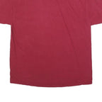 HANES Mens Maroon West Campus Grandpa Graphic T-Shirt XL Short Sleeve Crew Neck