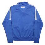 NIKE Mens Blue & White Sports Team Zip Polyester Blend Jacket S