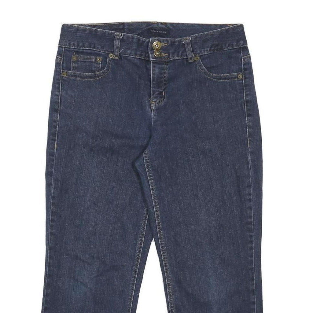 TOMMY HILFIGER Womens Jeans Blue Regular Straight Denim Medium W31 L23 Classic