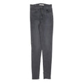LEVI'S Womens Jeans Black Slim Skinny Denim Medium W27 L32 Stretch Zip Fasten