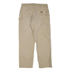 CARHARTT Mens Shorts Beige Casual Workwear L W36 Durable Cotton Blend