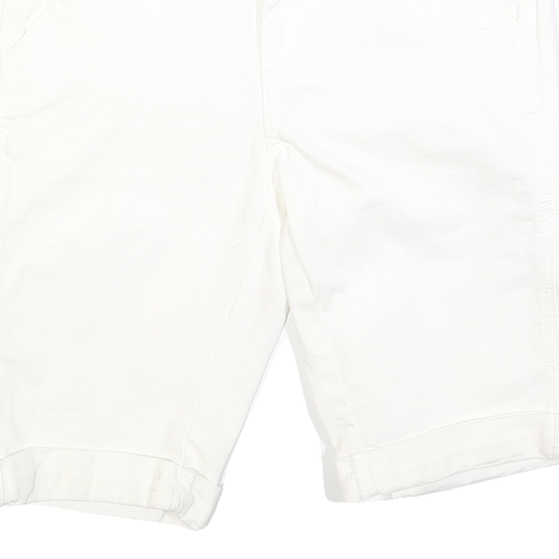 DICKIES Womens Shorts White Casual Regular Fit M W30 Cotton Blend