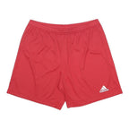 ADIDAS Mens Shorts Red Casual XL W32 Polyester Lightweight Workout