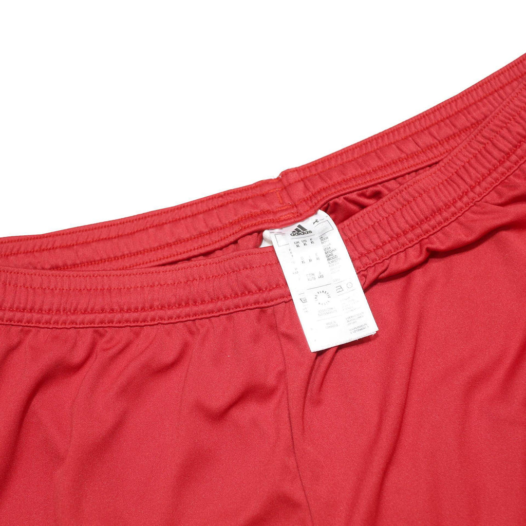 ADIDAS Mens Shorts Red Casual XL W32 Polyester Lightweight Workout