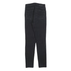 LEVI'S 721 BIG E Womens Jeans Black Slim Skinny Denim W25 L28 Zip Cotton Blend
