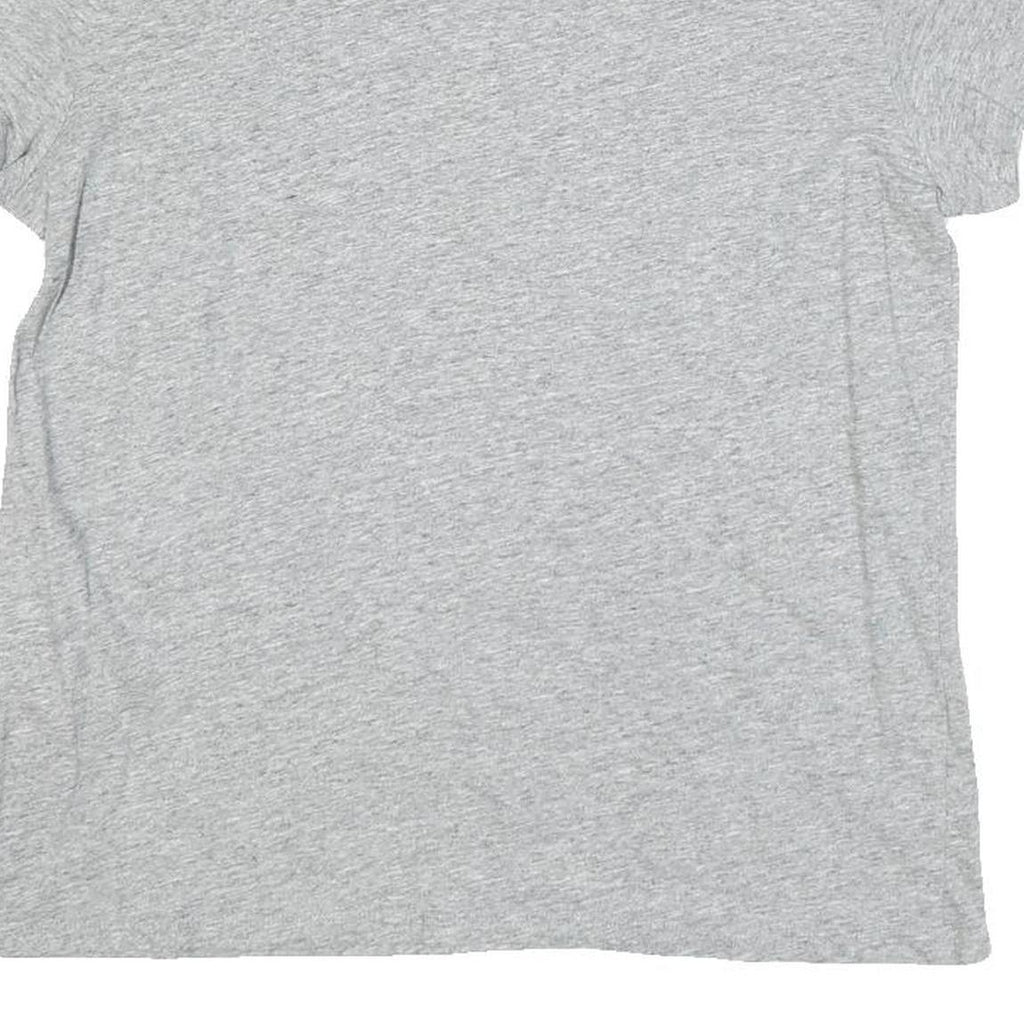 LEVI'S Mens Grey L Cotton Blend Short Sleeve Crew Neck Logo T-Shirt