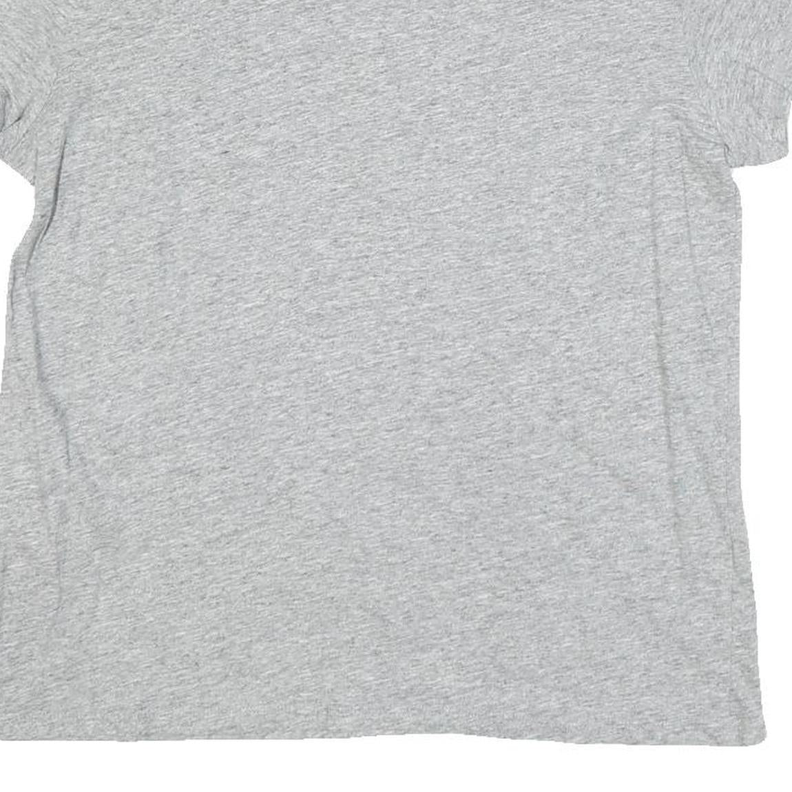 LEVI'S Mens Grey L Cotton Blend Short Sleeve Crew Neck Logo T-Shirt