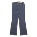 DKNY Womens Regular Fit Blue Denim Jeans W30 L32 Classic Stylish Zip Closure
