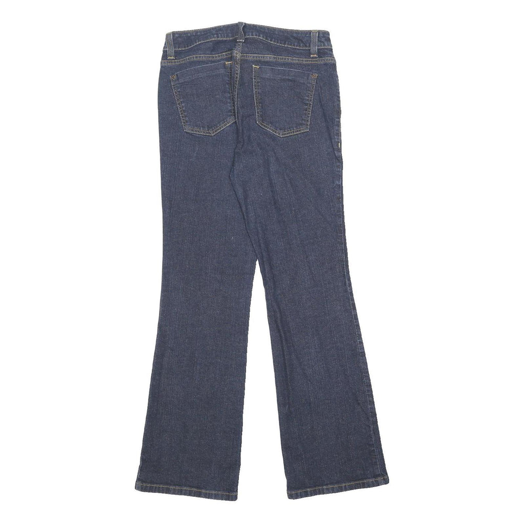 DKNY Womens Regular Fit Blue Denim Jeans W30 L32 Classic Stylish Zip Closure