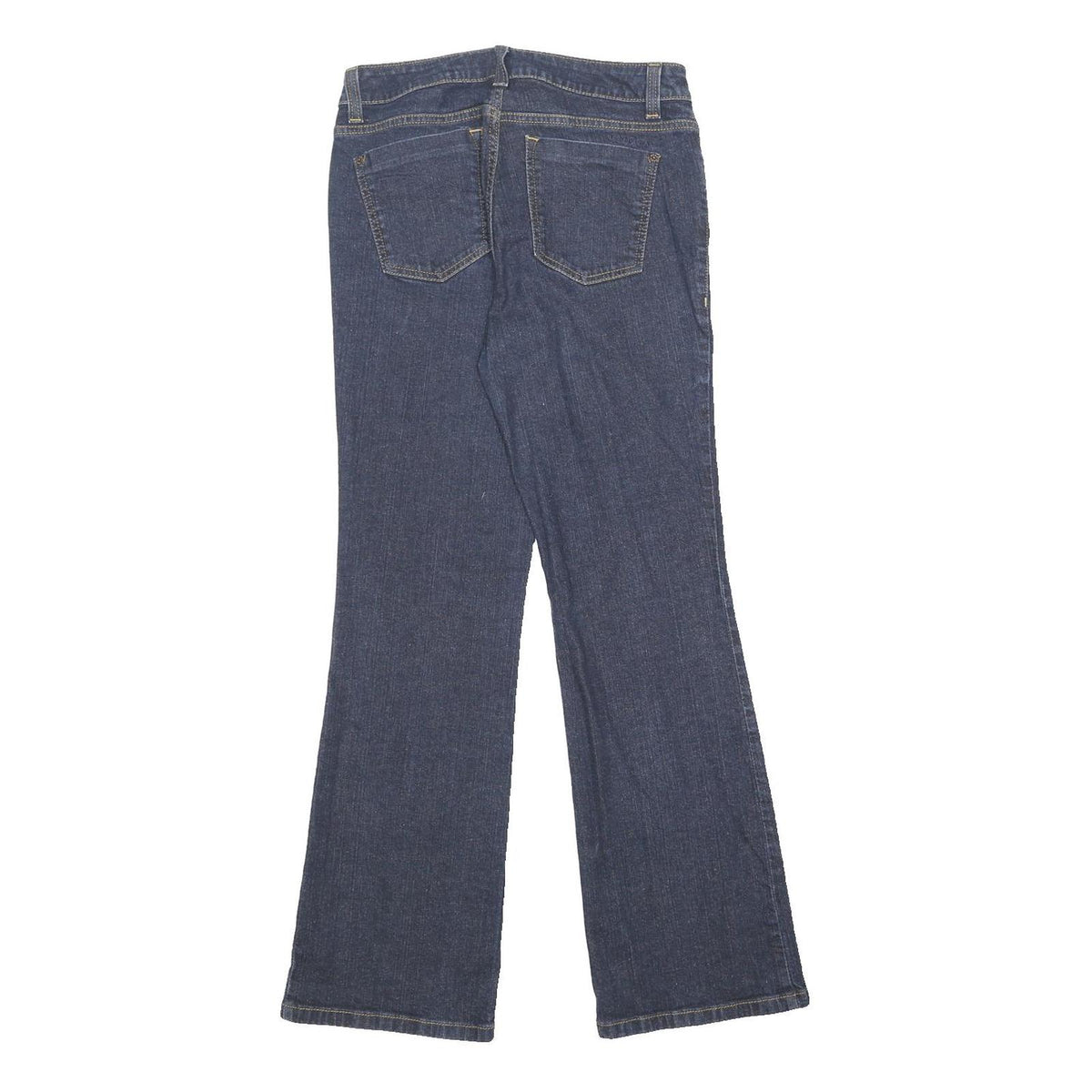 DKNY Womens Regular Fit Blue Denim Jeans W30 L32 Classic Stylish Zip Closure
