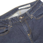 DKNY Womens Regular Fit Blue Denim Jeans W30 L32 Classic Stylish Zip Closure