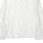 REISS Womens White Polyester Blend Shirt UK 12 Elegant Long Sleeve Formal