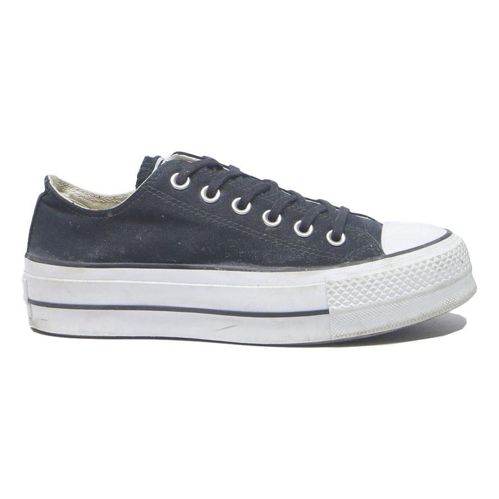 CONVERSE Chuck Taylor All Star Womens Black Canvas UK 4.5 Low Top Trainers