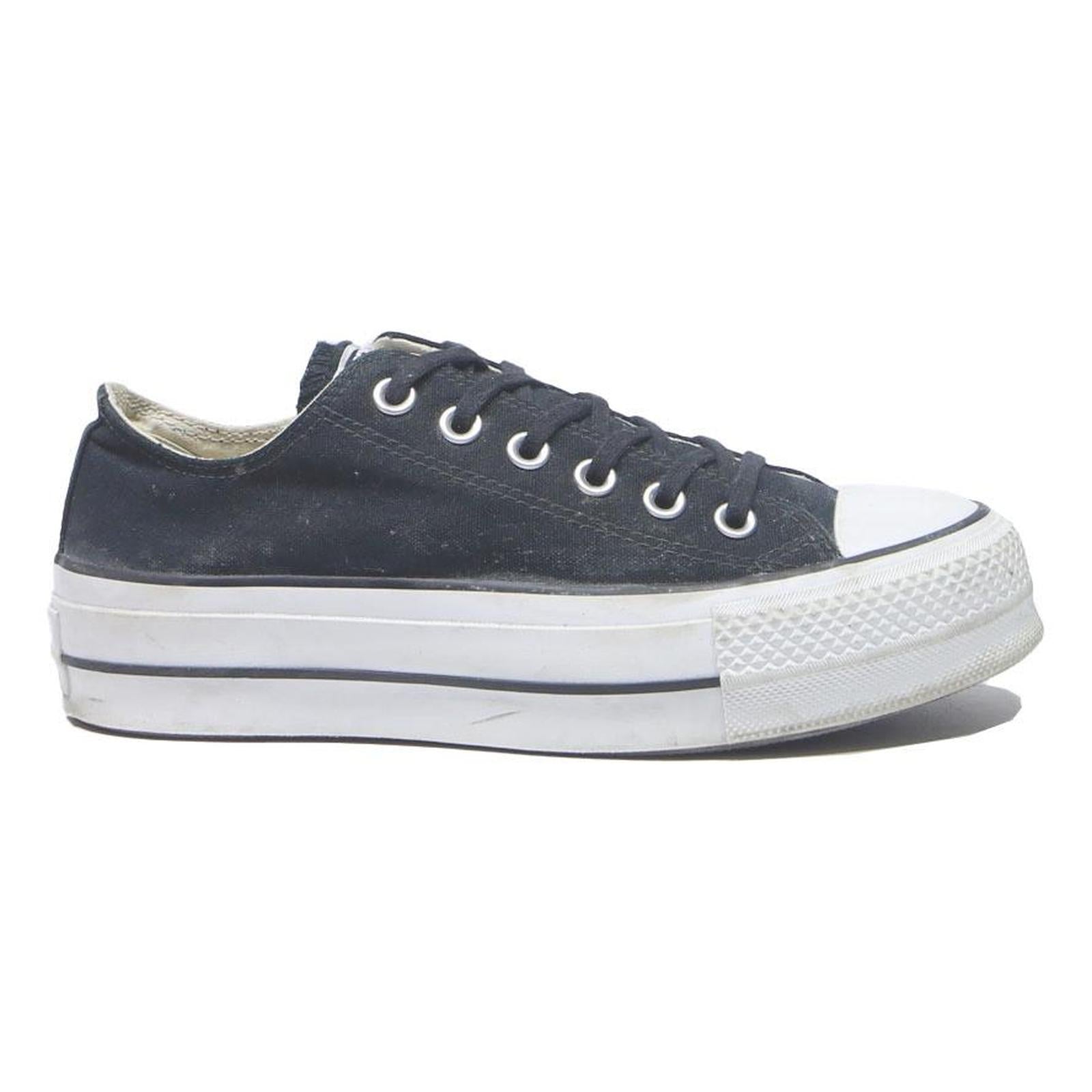 CONVERSE Chuck Taylor All Star Womens Black Canvas UK 4.5 Low Top Trainers