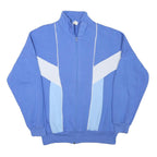 KELLY Womens Blue & White Zip Cotton Blend Casual Jacket S Sporty Track Style