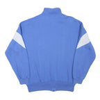 KELLY Womens Blue & White Zip Cotton Blend Casual Jacket S Sporty Track Style