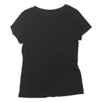 PUMA Womens Black Graphic T-Shirt M Short Sleeve Crew Neck Cotton Blend Casual