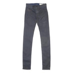 DIESEL Womens Jeans Blue Slim Skinny Denim Dark W25 L32 Zip Cotton Blend
