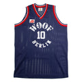 ISKAY SPORTS Woof Berlin #10 Basketball Mens Jersey Blue Sleeveless 90s 3XL
