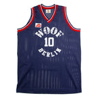 ISKAY SPORTS Woof Berlin #10 Basketball Mens Jersey Blue Sleeveless 90s 3XL