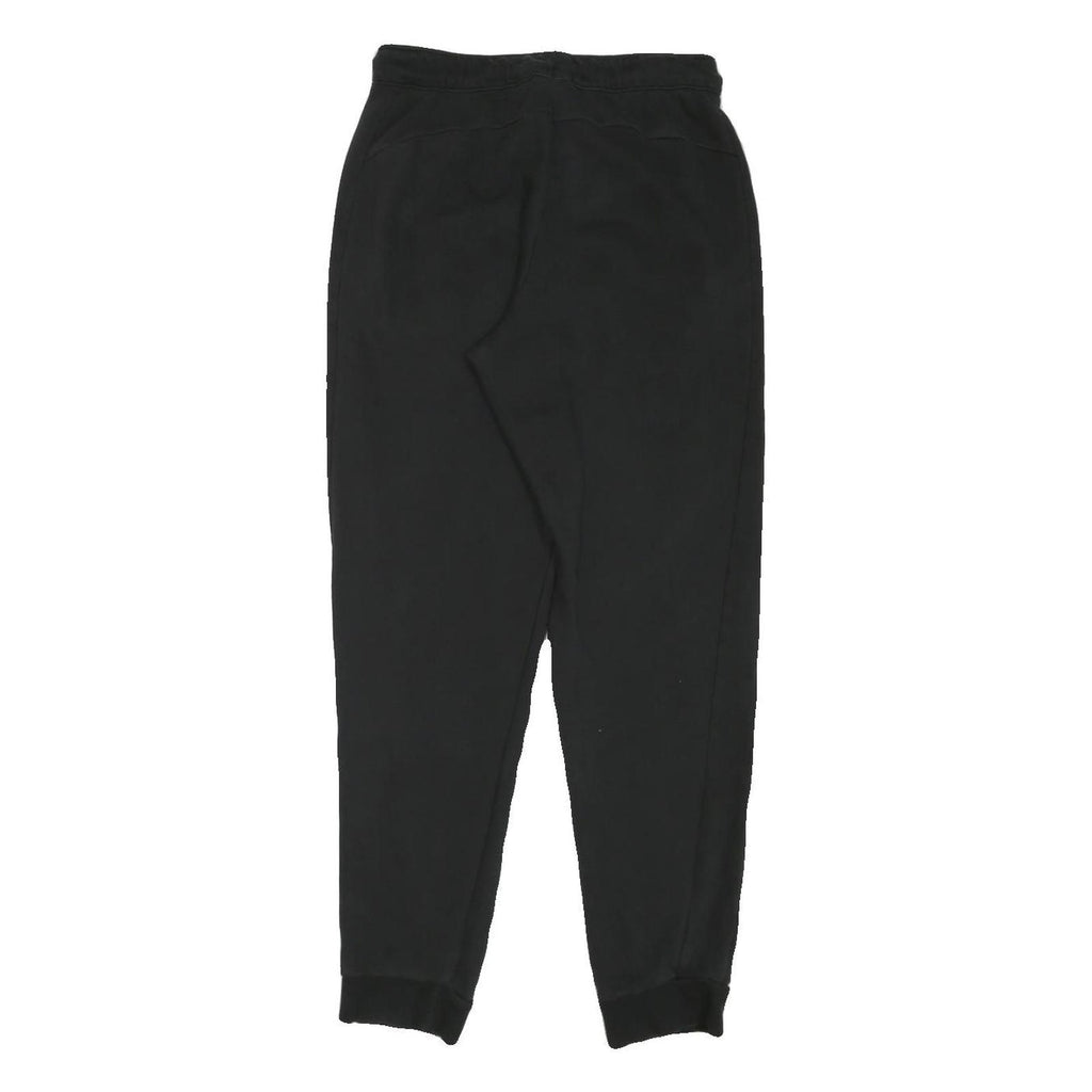 PUMA Mens Joggers Black S W28 L29 Slim Tapered Cotton Blend Logo