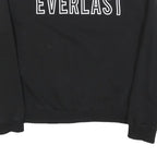 EVERLAST Womens Black Crew Neck M Sweatshirt Cotton Blend Casual Fit
