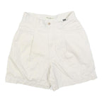 EDDIE BAUER Womens Cotton White Casual Shorts XS W26 Summer Style