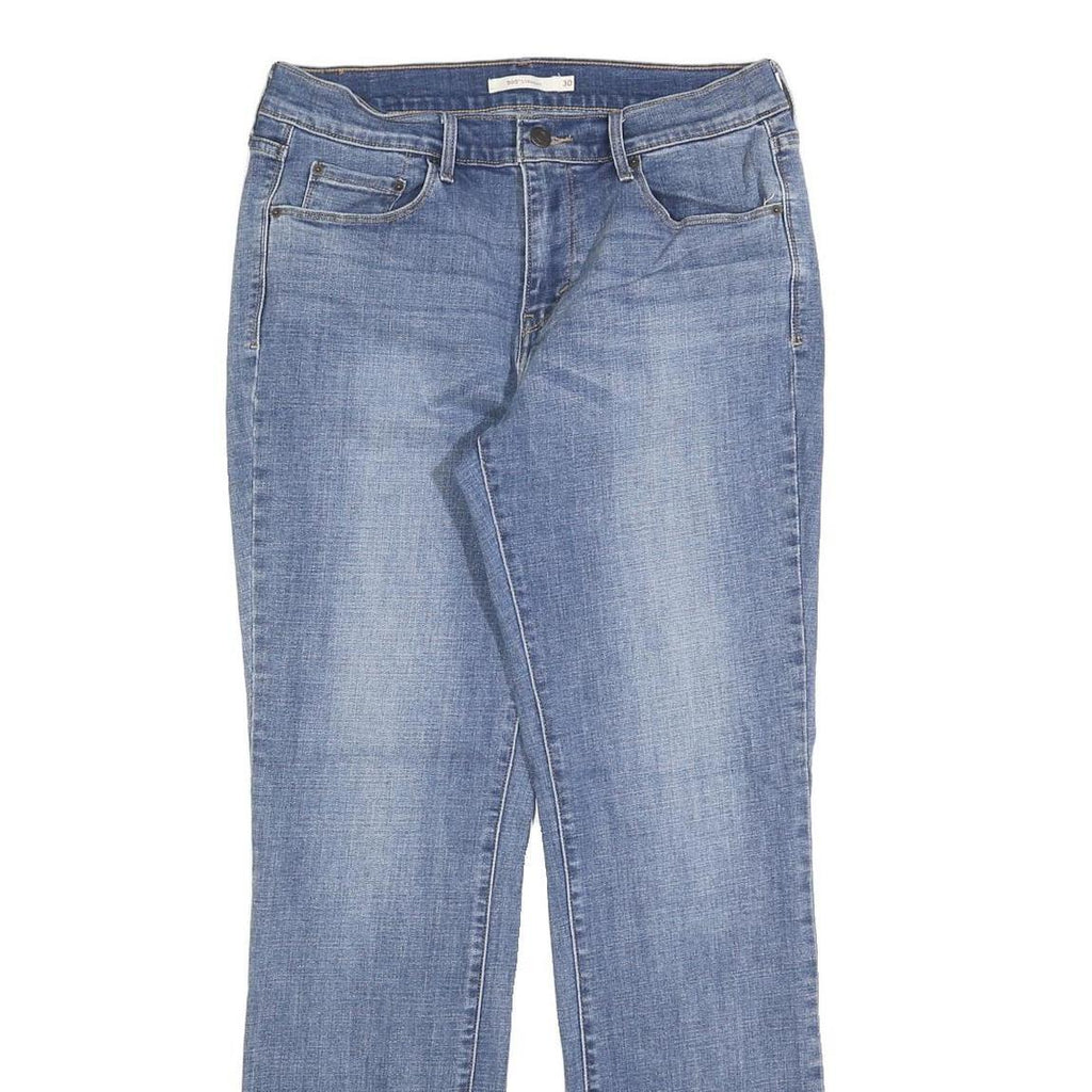 LEVI'S Womens 505 Regular Fit Straight Denim Medium Wash W30 L32 Classic Cotton