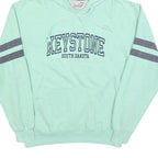 US VINTAGE Mens Mint Green Keystone South Dakota Pullover Hoodie M Casual