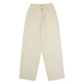 LA SHADY Mens Corduroy Trousers Beige Regular Straight W24 L28