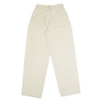 LA SHADY Mens Corduroy Trousers Beige Regular Straight W24 L28