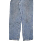 DICKIES Mens Jeans Blue Regular Straight Denim Medium W30 L30 Workwear Zip