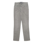 ARMANI JEANS Womens Grey Slim Skinny Denim Medium W30 L32 Zip Cotton Blend