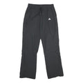 ADIDAS Womens Joggers Black Slim Straight UK 10 W26 L26 Logo Sportswear