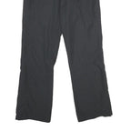 ADIDAS Womens Joggers Black Slim Straight UK 10 W26 L26 Logo Sportswear