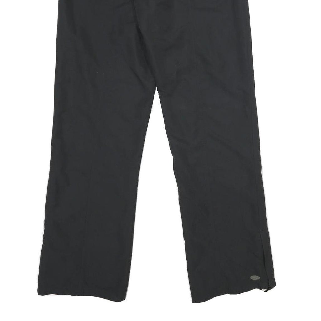 ADIDAS Womens Joggers Black Slim Straight UK 10 W26 L26 Logo Sportswear