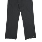 ADIDAS Womens Joggers Black Slim Straight UK 10 W26 L26 Logo Sportswear