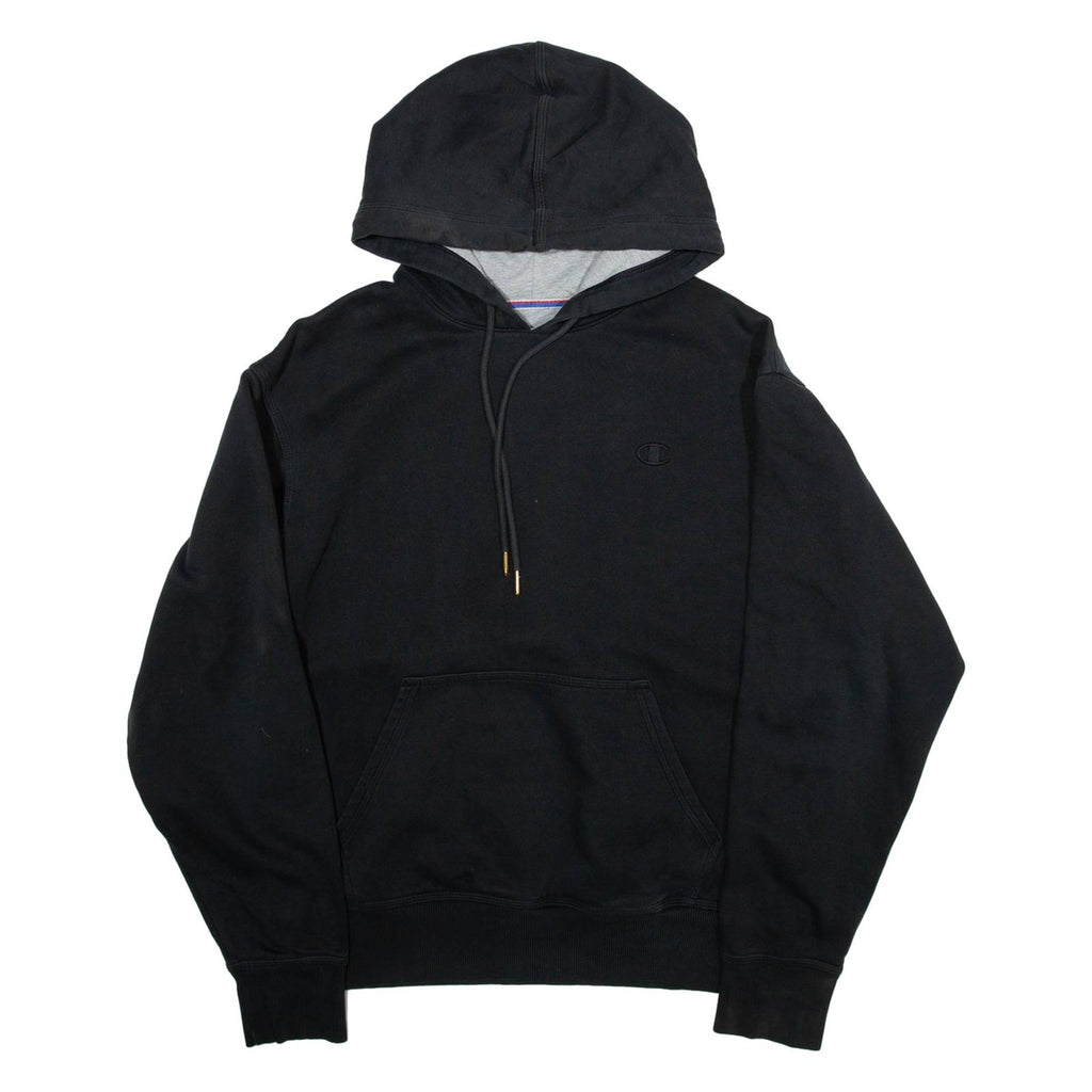 CHAMPION Womens Black Hoodie M