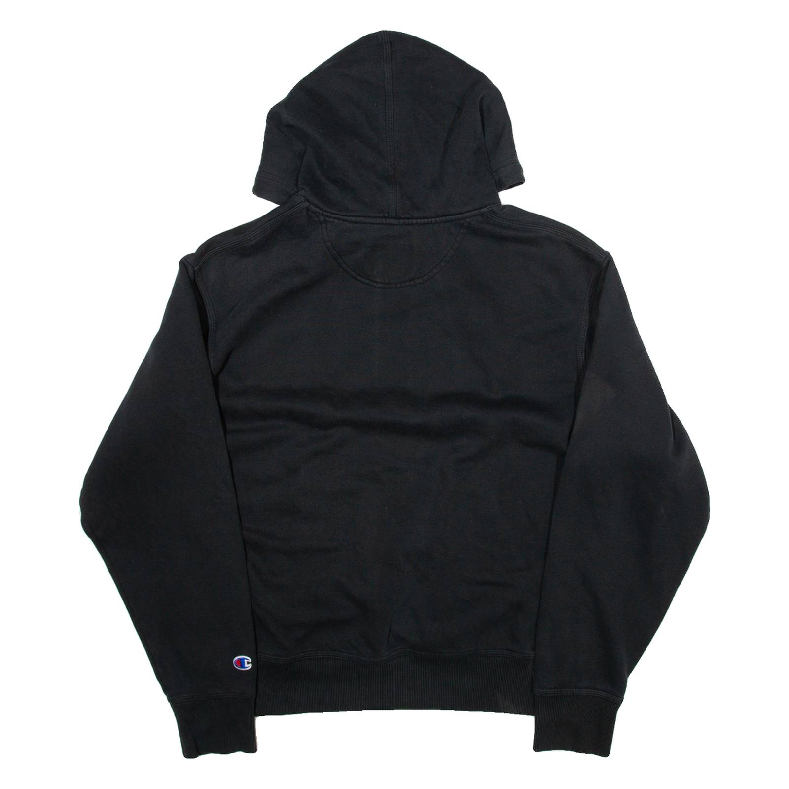 CHAMPION Womens Black Hoodie M