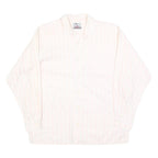 BIG STAR Mens White Shirt M Cotton Blend Casual Button-Up Pocket