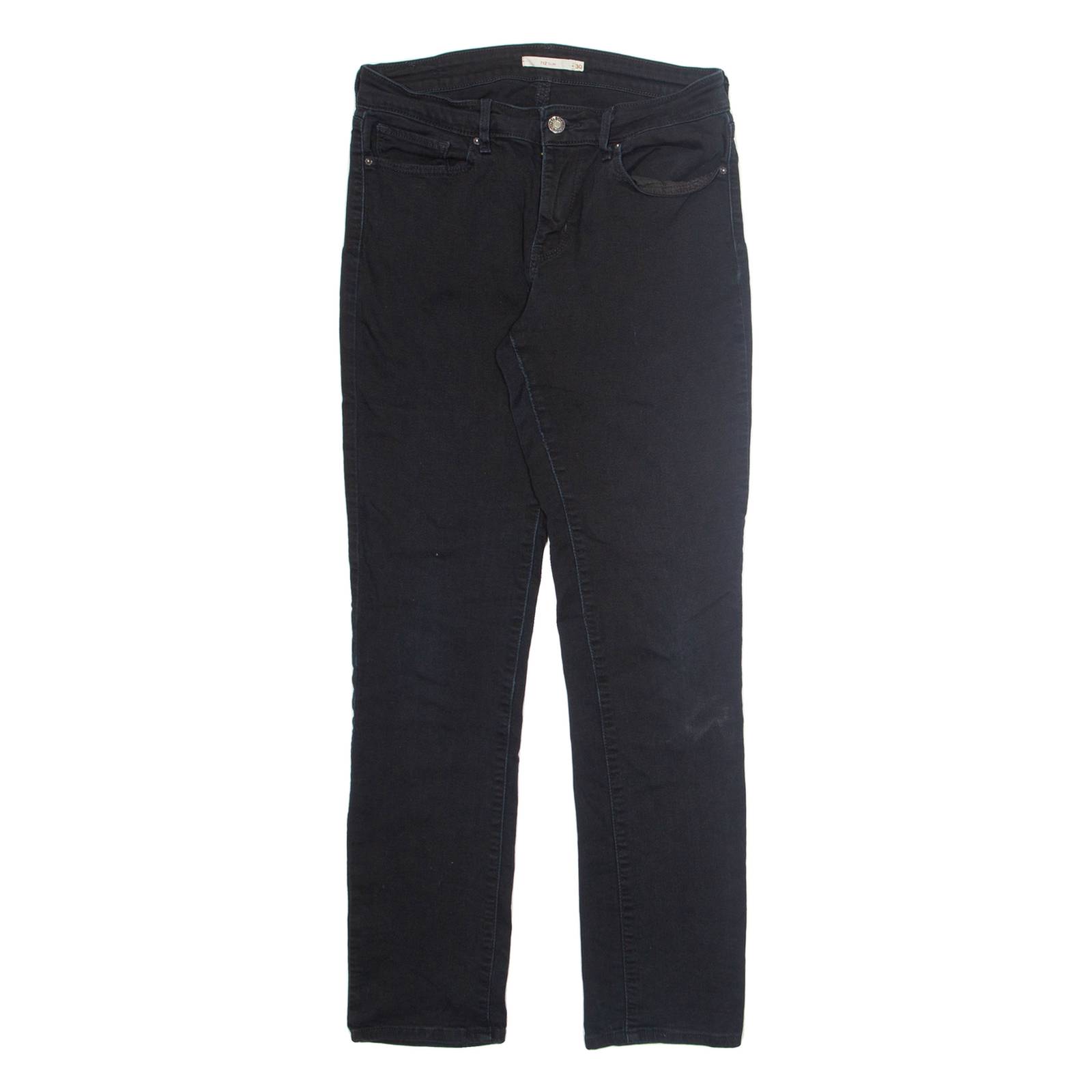 LEVI'S Mens Jeans Black Regular Tapered W30 L29