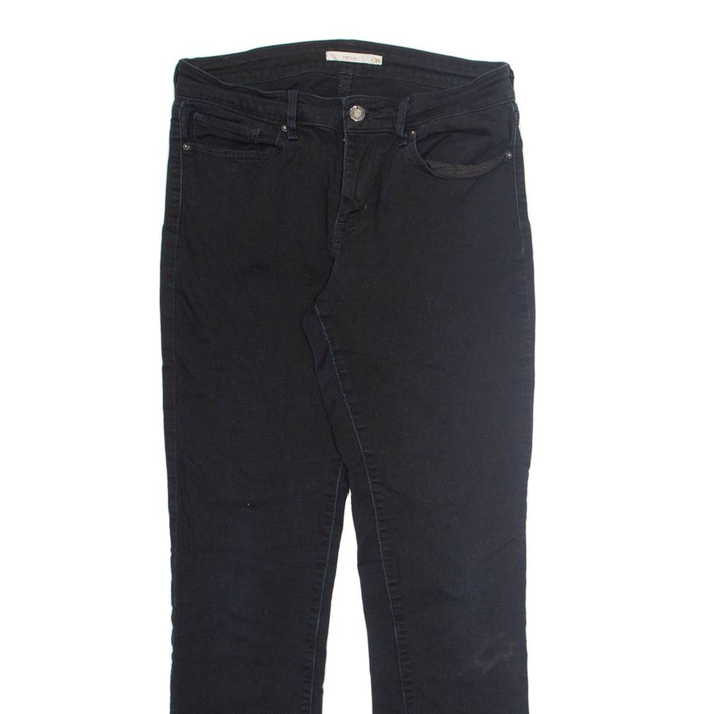 LEVI'S Mens Jeans Black Regular Tapered W30 L29
