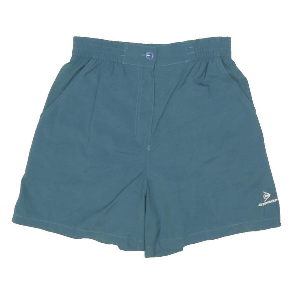 DUNLOP Mens Shorts Blue Casual S W26 Lightweight Nylon
