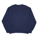MICKEY UNLIMITED Mens Navy Blue Mickey Mouse Crew Neck L Sweatshirt Cartoon