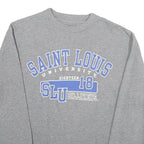 JANSPORT Mens Grey Saint Louis University Cotton Blend Crew Neck M Sweatshirt